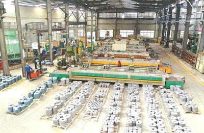 湖北大帆汽車零部件開(kāi)足馬力趕訂單